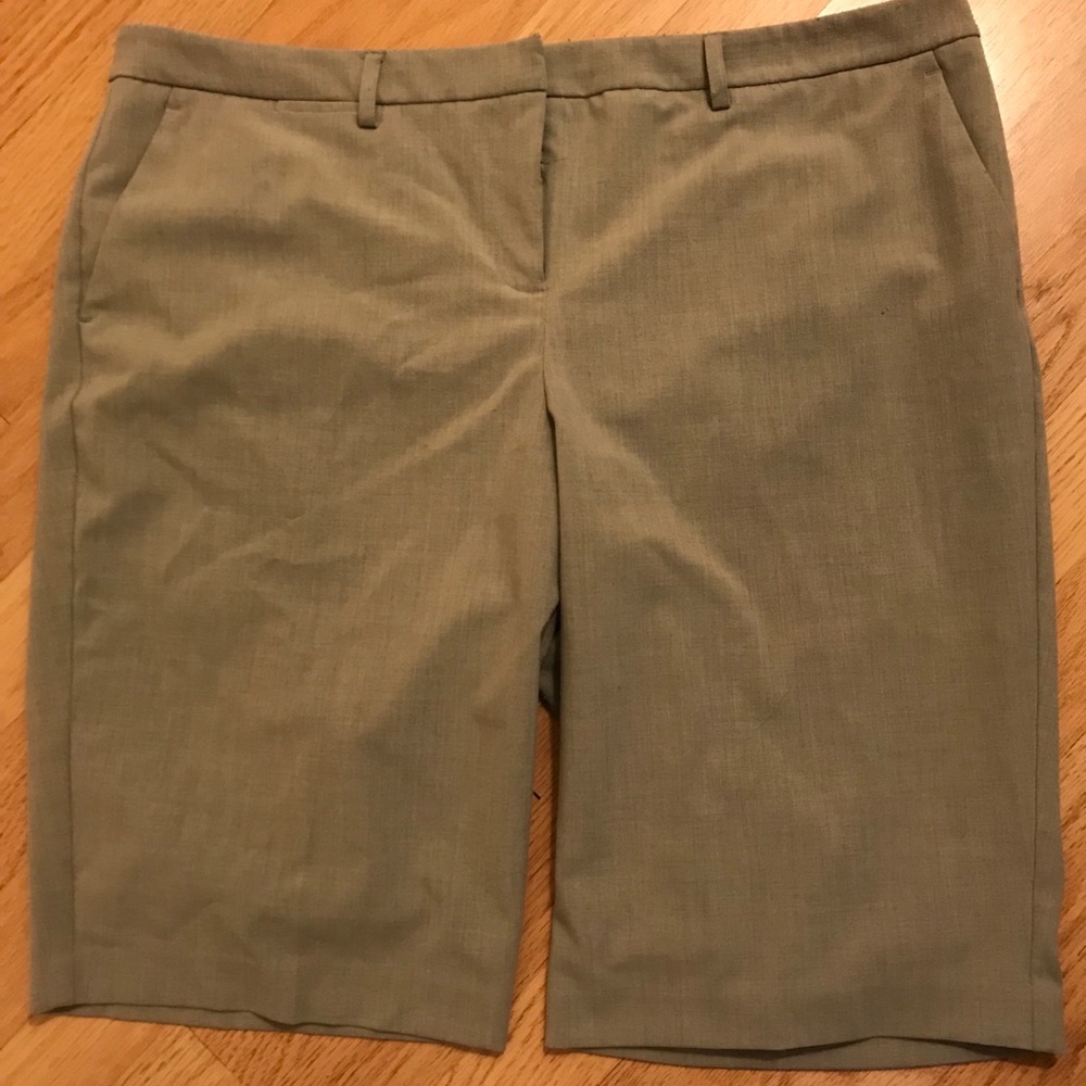 New York and company grey Bermuda shorts